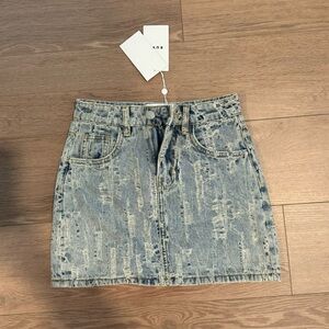 RUVE Anda Denim Mini Skirt